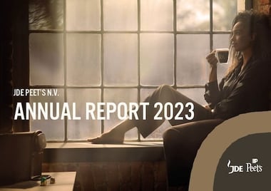 jde peets annual report 2023 cover resized