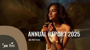 jde peets annual report 2025 cover